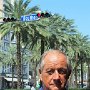 Roger at the corner of Canal and Bourbon St.
