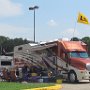 576 spots are reserved in two RV parking lots.