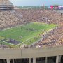 Heading to the nose-bleed section of LSU Tiger Stadium.