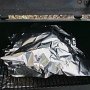 Foil over the turky helps keep the meat moist. Brush hourly with a mixture of Madiera wine and butter. Ensure hopper is filled with pellets.