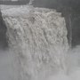 Flood stage 3 at 27,300 cubic feet-per-second.